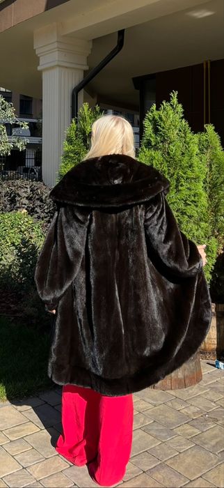 Шуба норка blackglama marco varni оригинал кокон