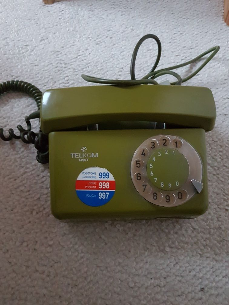Stary aparat telefoniczny telkom