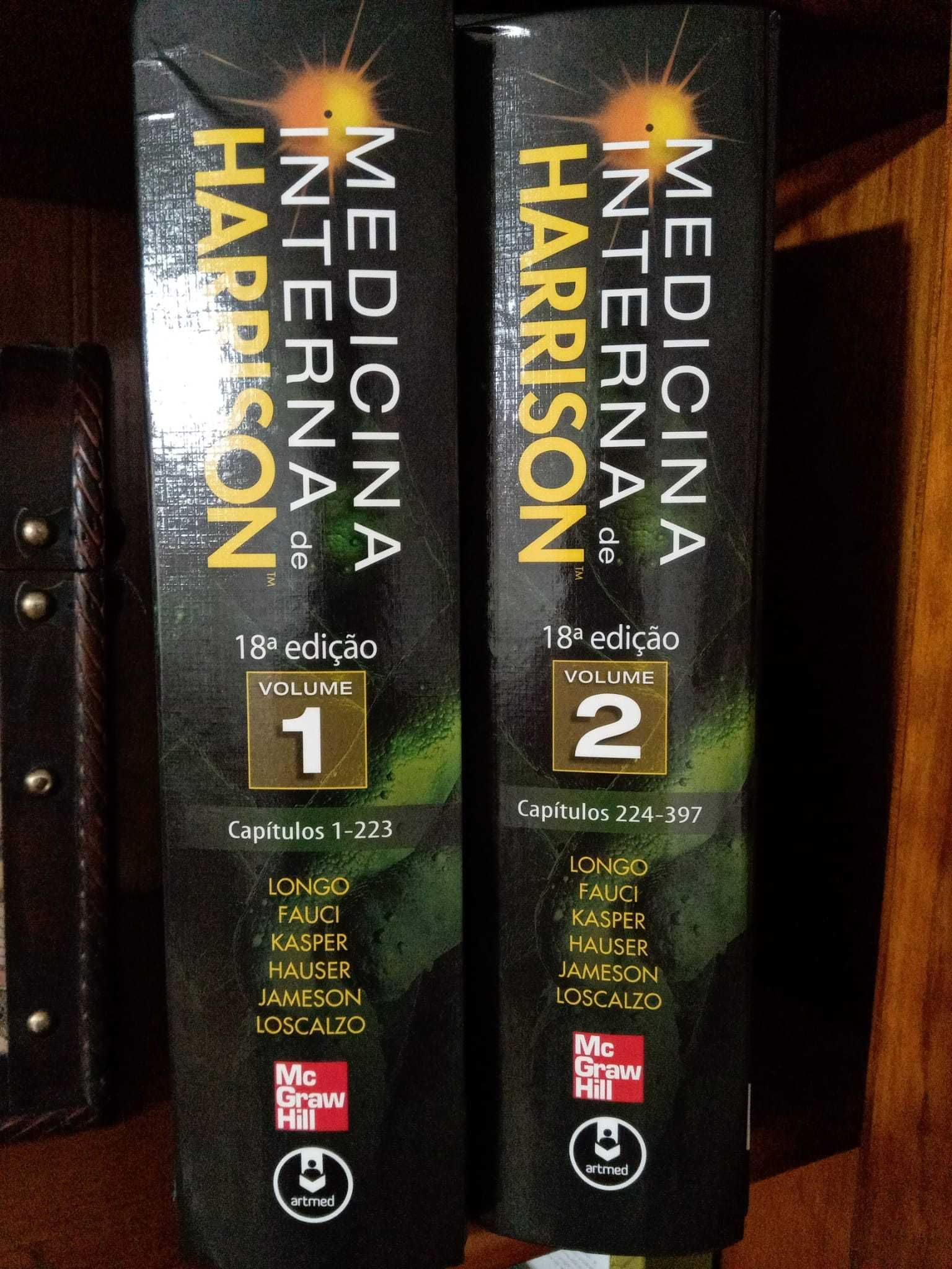 Medicina Interna HARRISON dois volumes com CD
