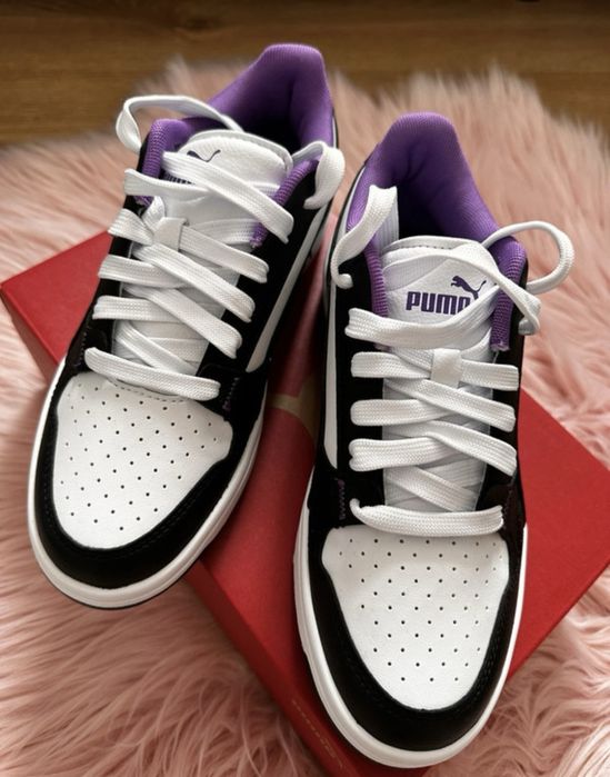 Buty puma (black-purple-white)