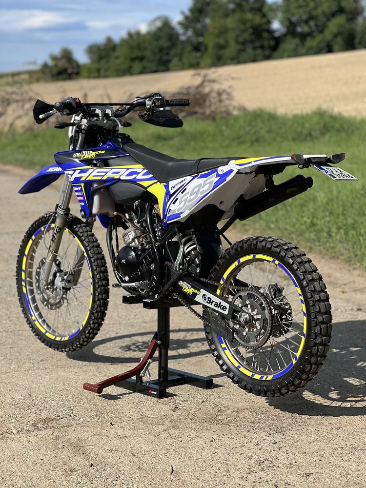 Sherco se sm 50 enduro nie, rieju, derbi yamaha beta