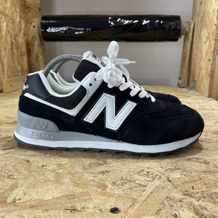 Чоловічі кросівки Нью Беленс 574 Black White