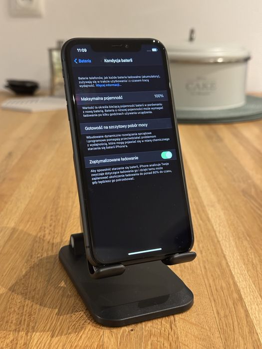 iPhone 11 128GB Black stan perfekcyjny!