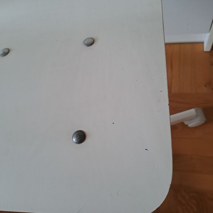 Krzesło do biurka dziecięce białe Ikea