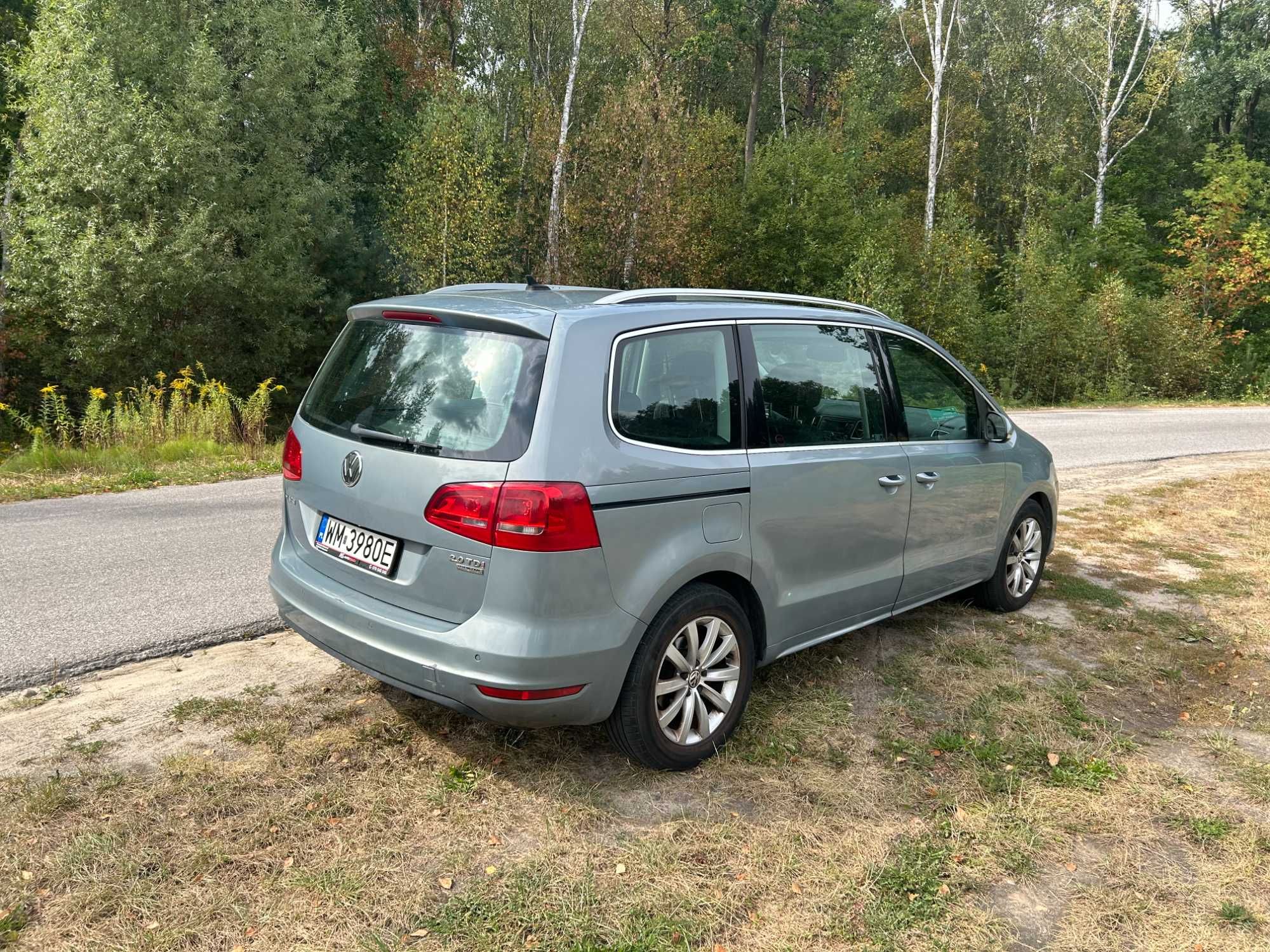 Volkswagen Sharan II 7n 2012 2.0 TDi Bluemotion DSG 170KM