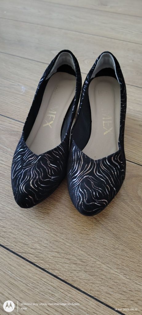 Buty czarne wiosenne