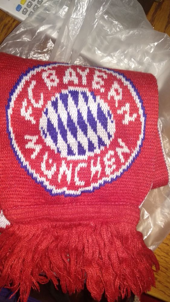 футбол шарф болельщик фанат Бавария футбольный клуб FC Bayern München