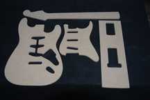 Szablony do gitary typ Stratocaster