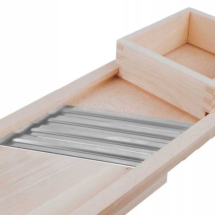 Gigantyczna Drewniana Tarka do Kapusty i Sałaty 92cm 5kg