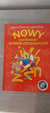 Nowy ilustrowany słownik ortograficzny z płytą CD