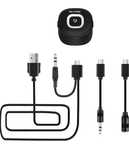 Odbiornik Bluetooth adapter muzyczny, 3,5 mm męskie/żeńskie