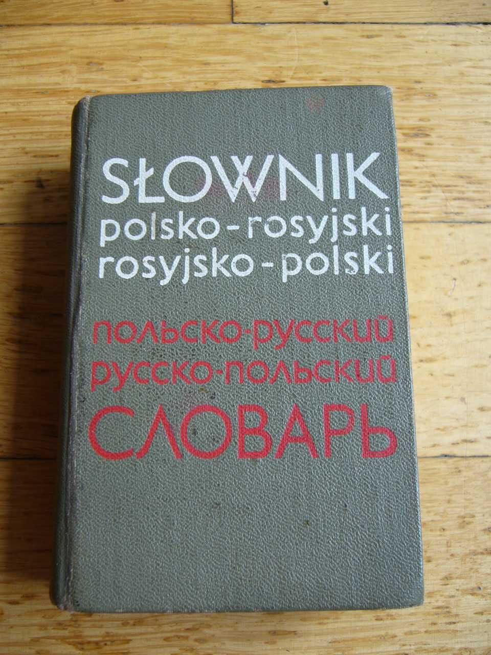 Słownik kieszonkowy polsko-rosyjski i rosyjsko-polski