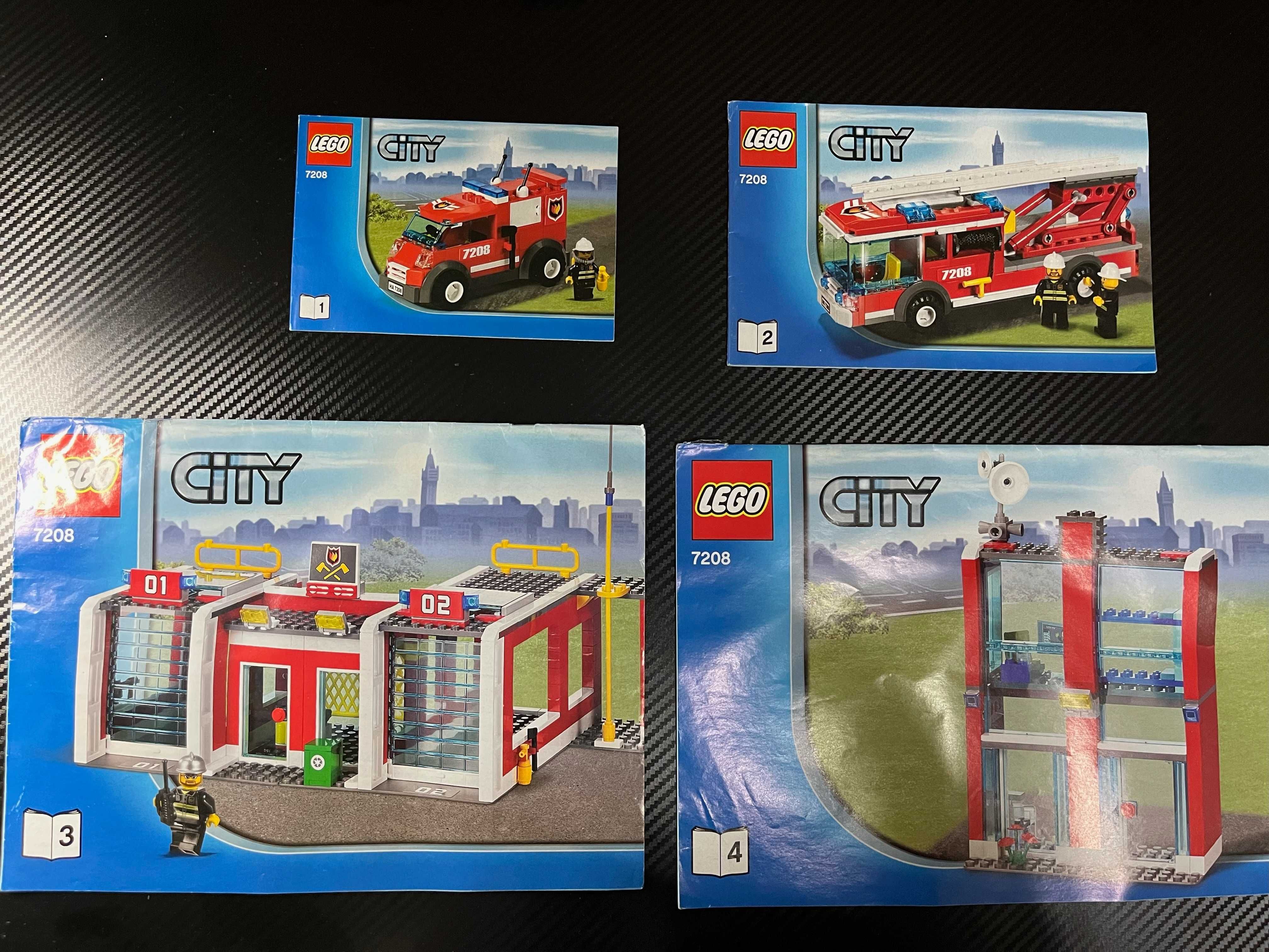 Lego City 7208, Remiza - kompletny