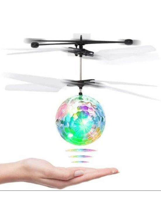 Літаюча куля LED - Іграшка-вертоліт Прозора
Переживіть захоплююче