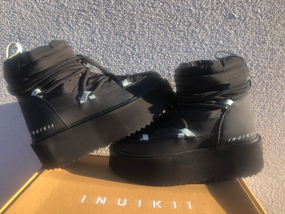 INUIKII Technical Platform Black czarne, rozmiar EU 38 śniegowce