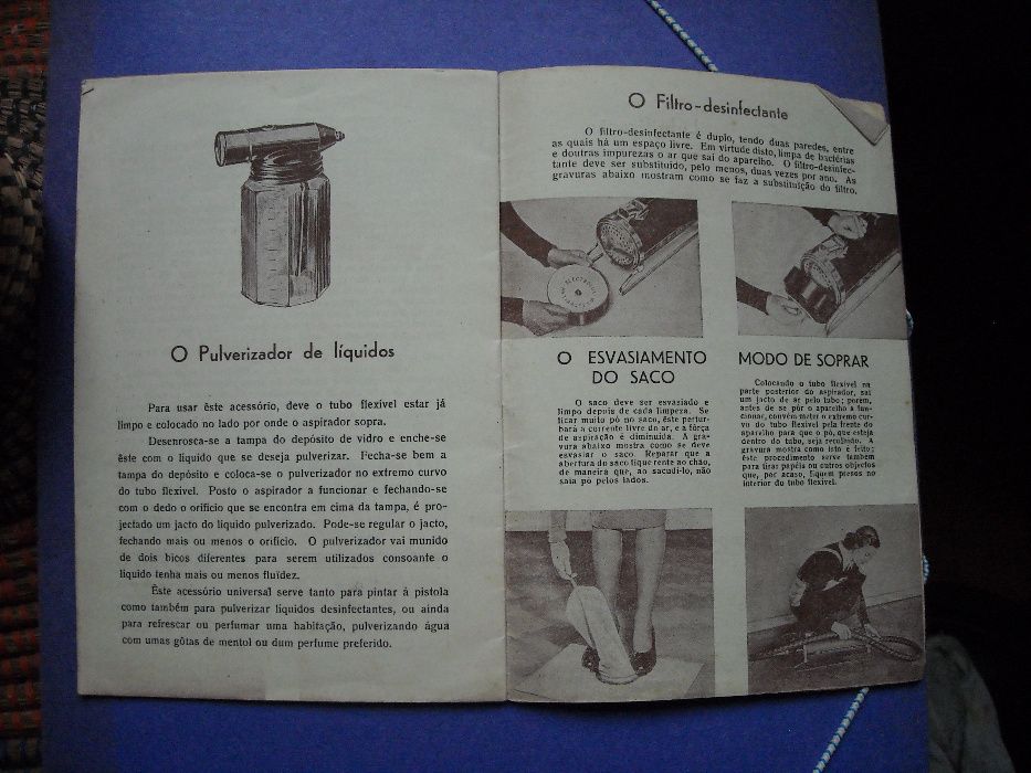 Varios catalogos instrucoes antigos Electrolux e Pertos