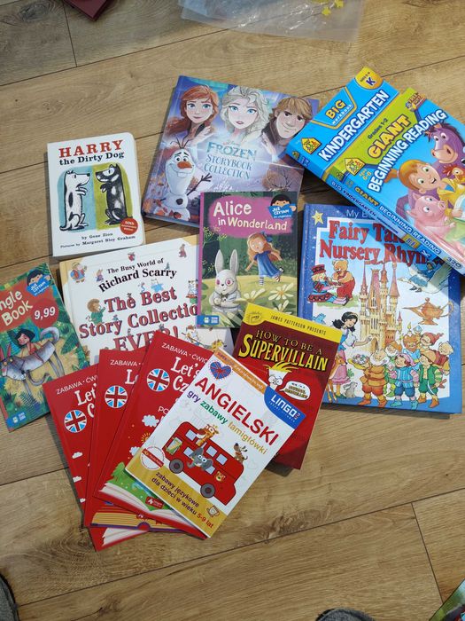 Książki po angielsku a także do nauki języka angielskiego