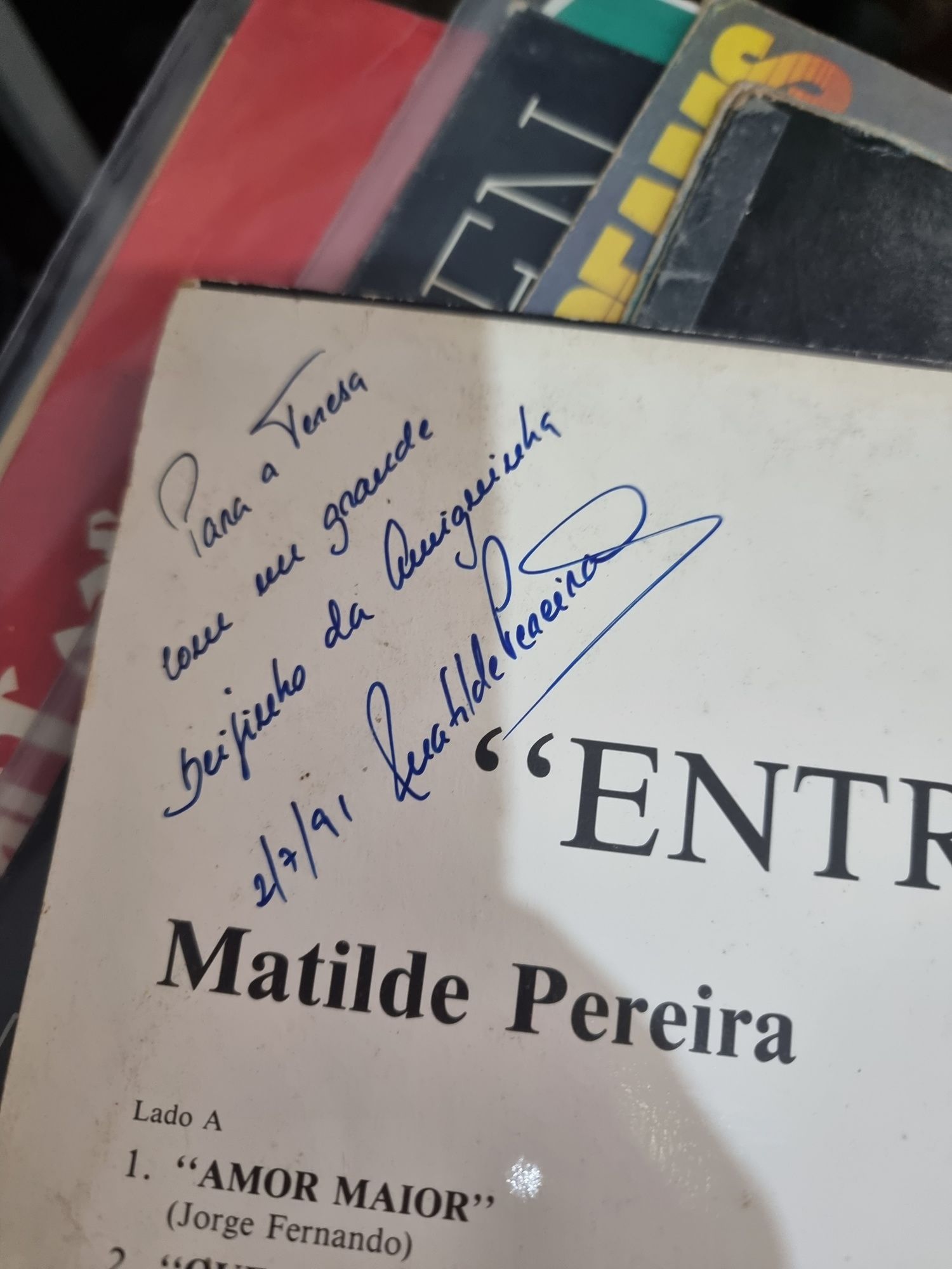 Vendo disco Matilde Pereira com autógrafos