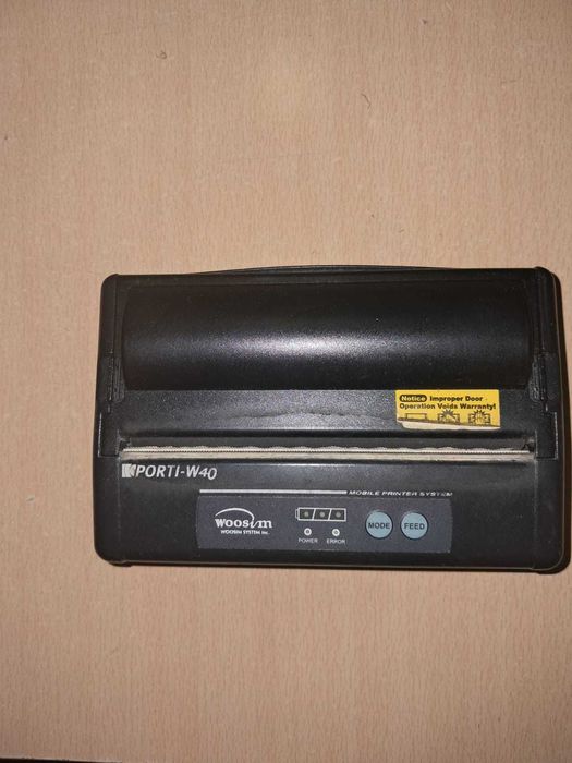 Impressora Térmica Portátil Woosim WSP-W40