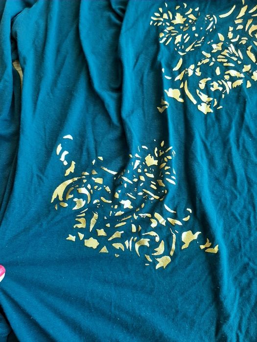 Camisola azul/dourada S