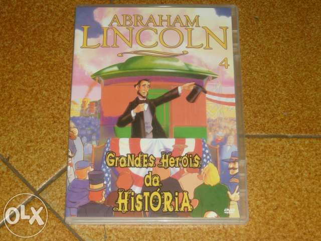 Coleção dvd´s infantis "grandes heróis da história"