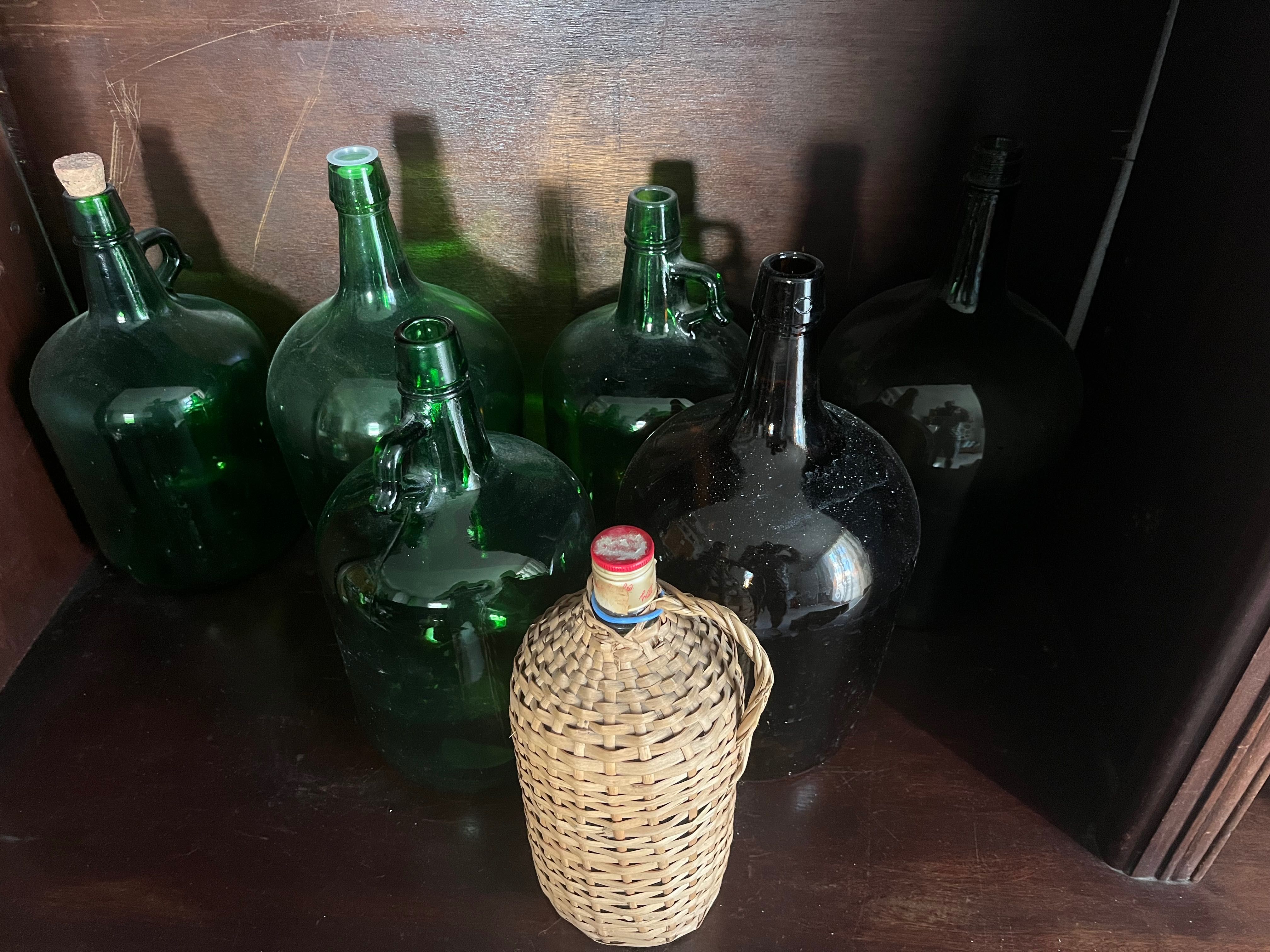Conjunto garrafões antigos