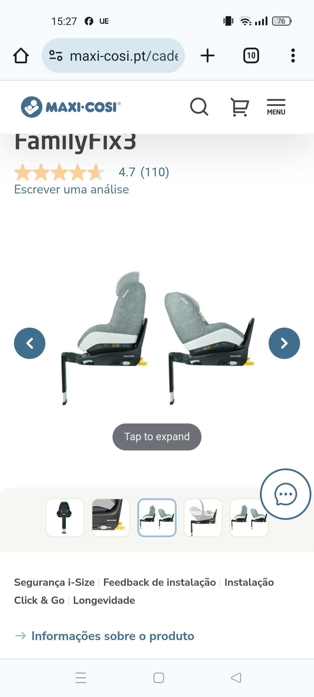 Conjunto base, ovo e cadeira auto