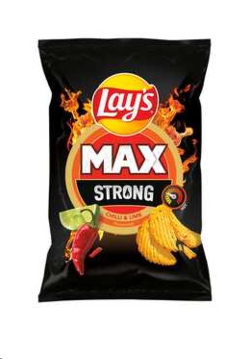 CHIPSY LAY'S strong chilli & lime 120g x 24szt
G FRITO-LAY