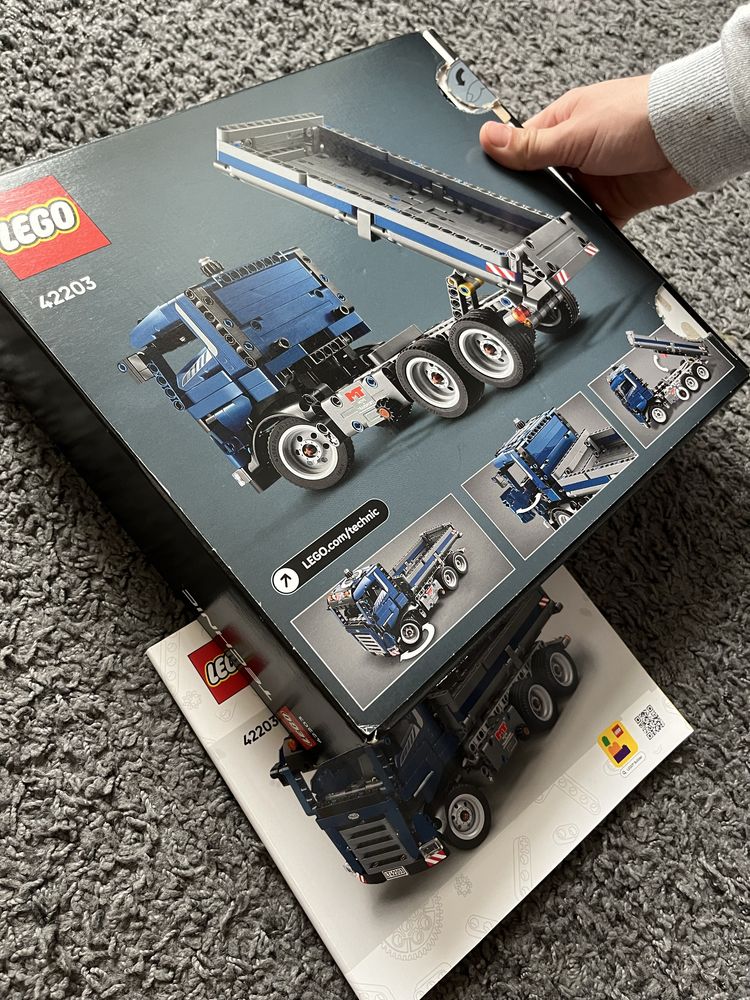 Lego technic ciezarowka wywrotka 42203