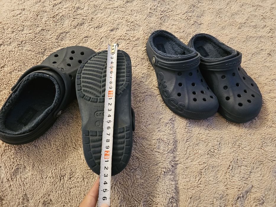 Crocs z futerkiem dla dziecka, 21 cm