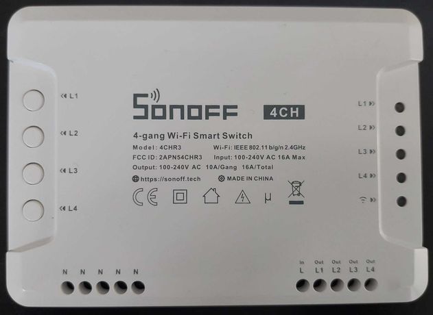 Sonoff 4CH R3 (Wifi Smart Switch)