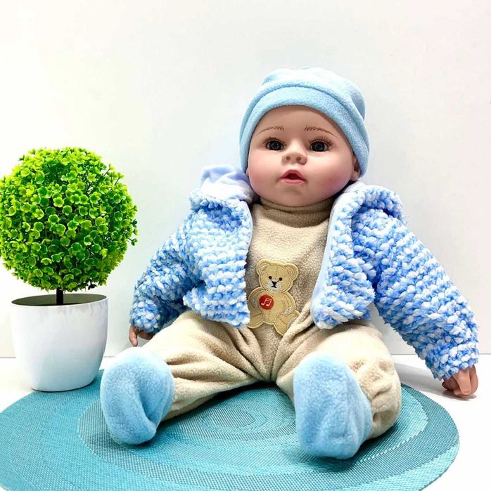 Кукла-пупс м'яконабивна зі звуковими ефектами укр мова (GD 0004 I UA)