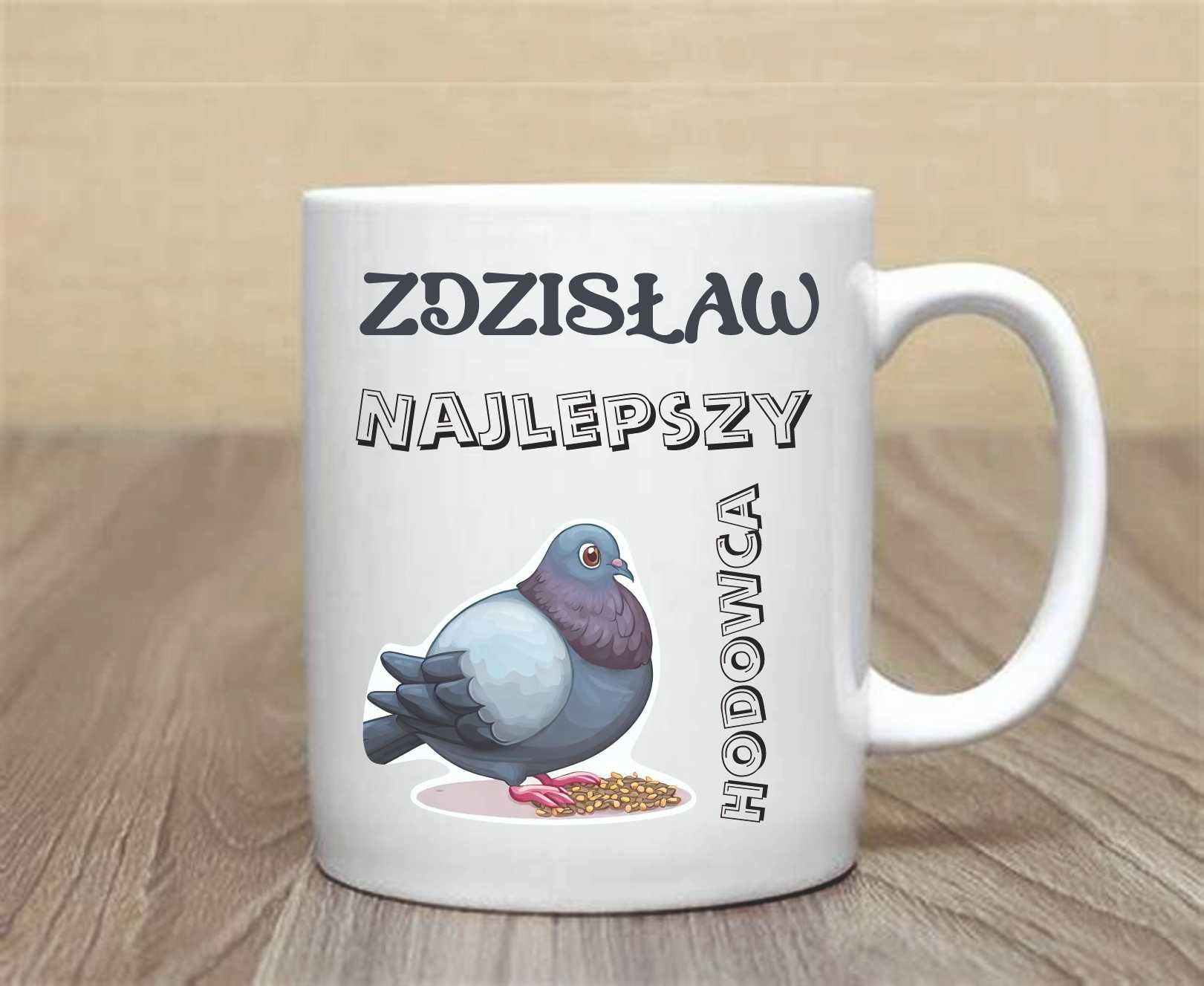 Kubek z nadrukiem dla gołębiarzy śmieszny nadruk różne wzory prezent