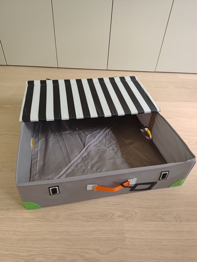 IKEA - FLYTTBAR pojemnik na pościel zabawki walizka  
Pojemnik