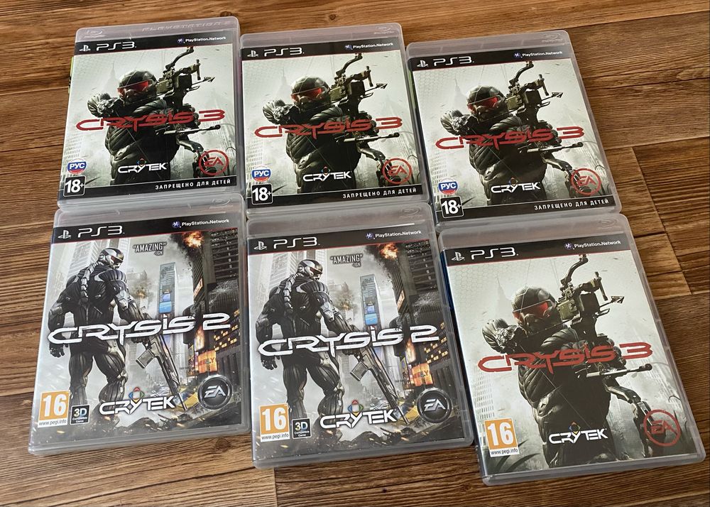 Sony PS3: Crysis, Biodhock, KillZone, Resistance, Darkvoid, Damnation