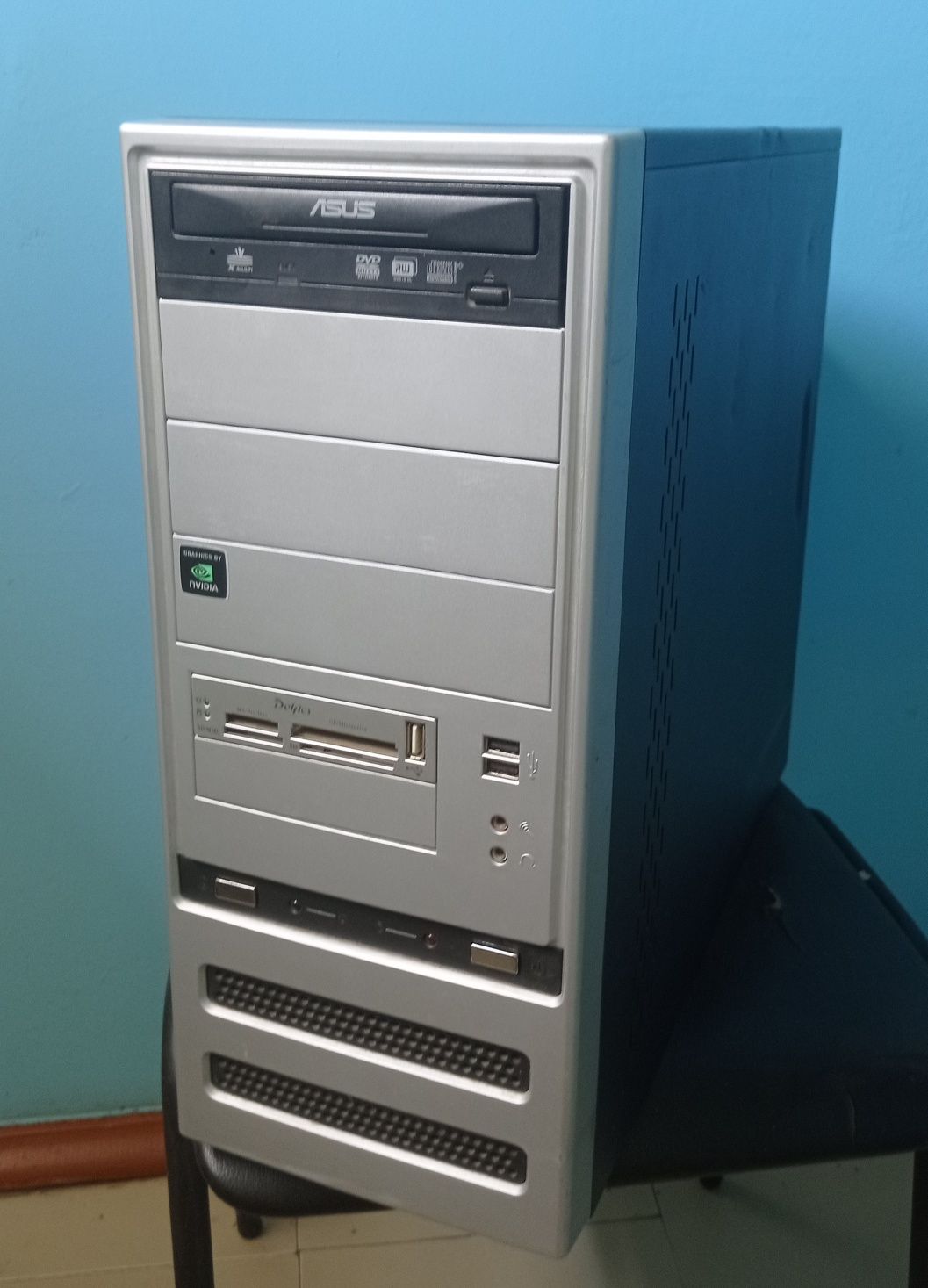Комп'ютер 4 ядра Intel Q6600/6GB RAM/120GB SSD/320GB HDD/GeForce9800GT