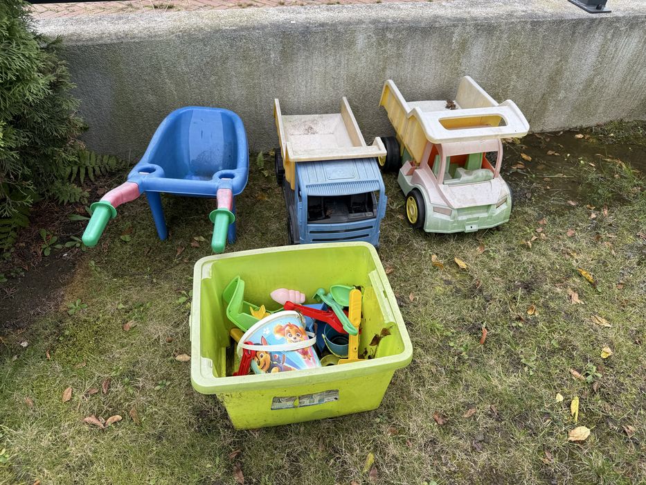 Zabawki do piaskowicy