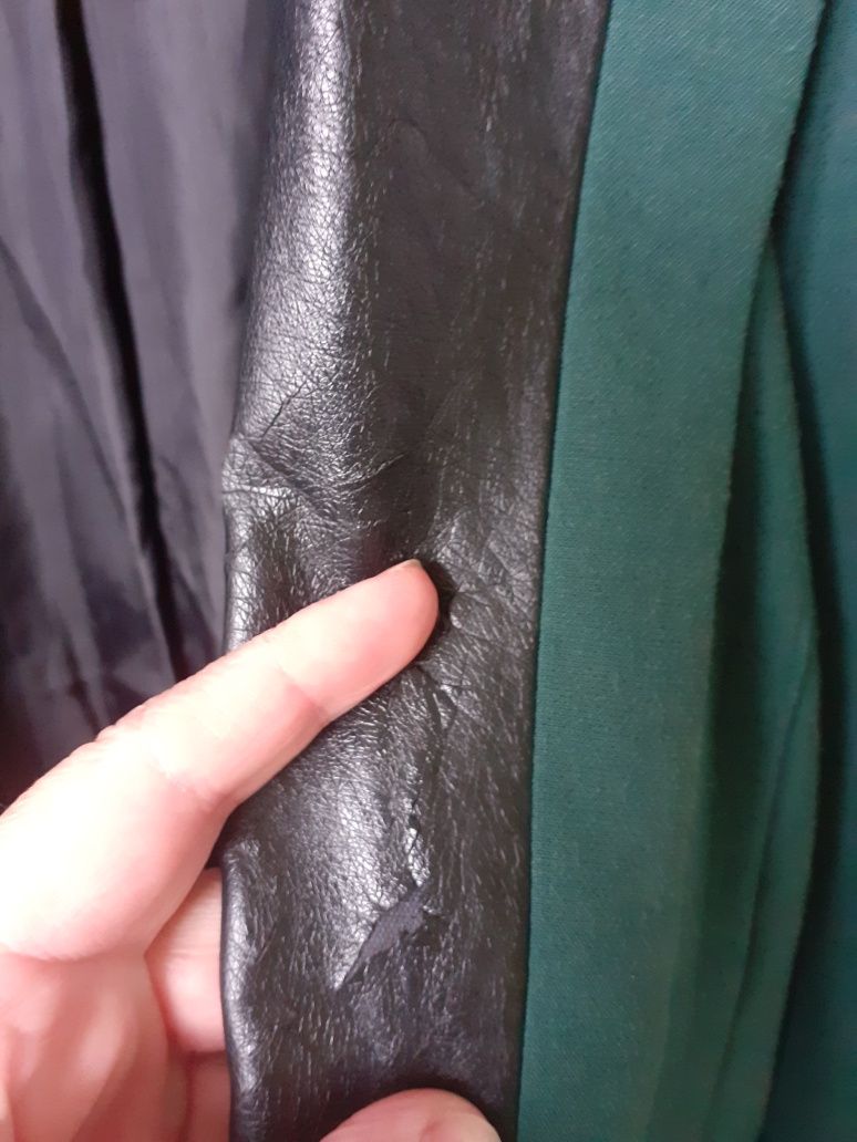 Vero moda marynarka żakiet butelkowa zieleń r.M