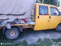 VW T4 Doka drzwi  tylne wahacze sanki wózek zawieszenie