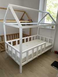 Łóżko domek biale 160x80