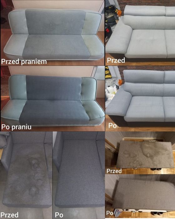Pranie Tapicerki samochodowej Meblowej Wypożyczanie
