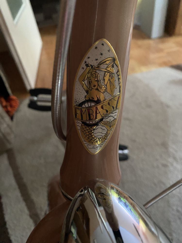 Rower damski Goldie 28 ” Embassy zloty koszyk gratis cruiser jak nowy