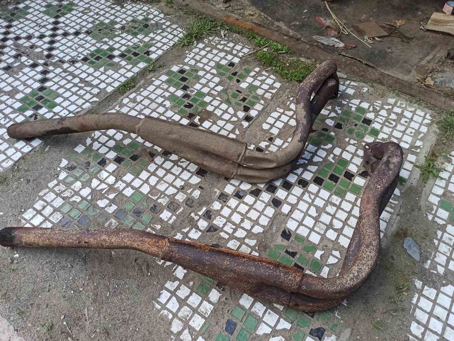 Труба приймальна(штани) на ваз 2101-07