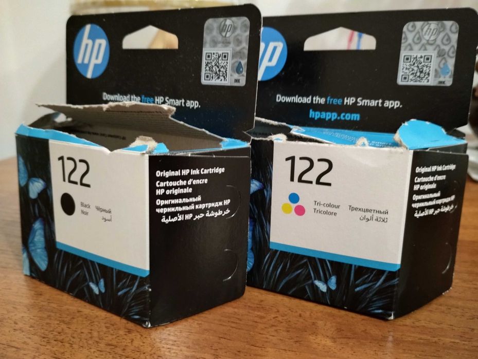 Картриджі, фарба