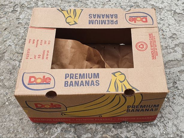 Pudełka, kartony po bananach do przeprowadzki