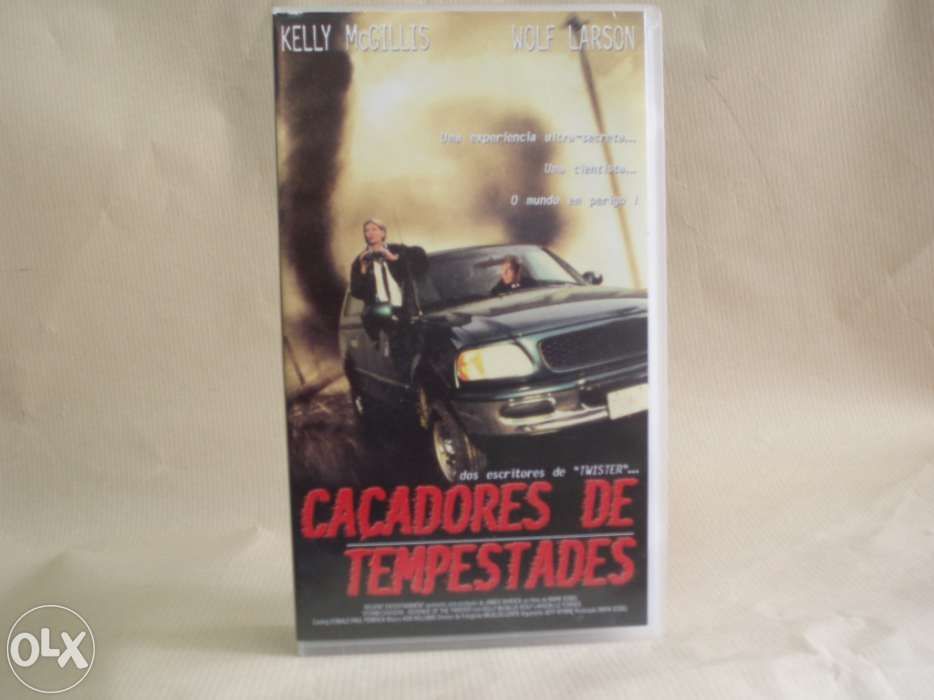 Filme vhs - caçadores de tempestades