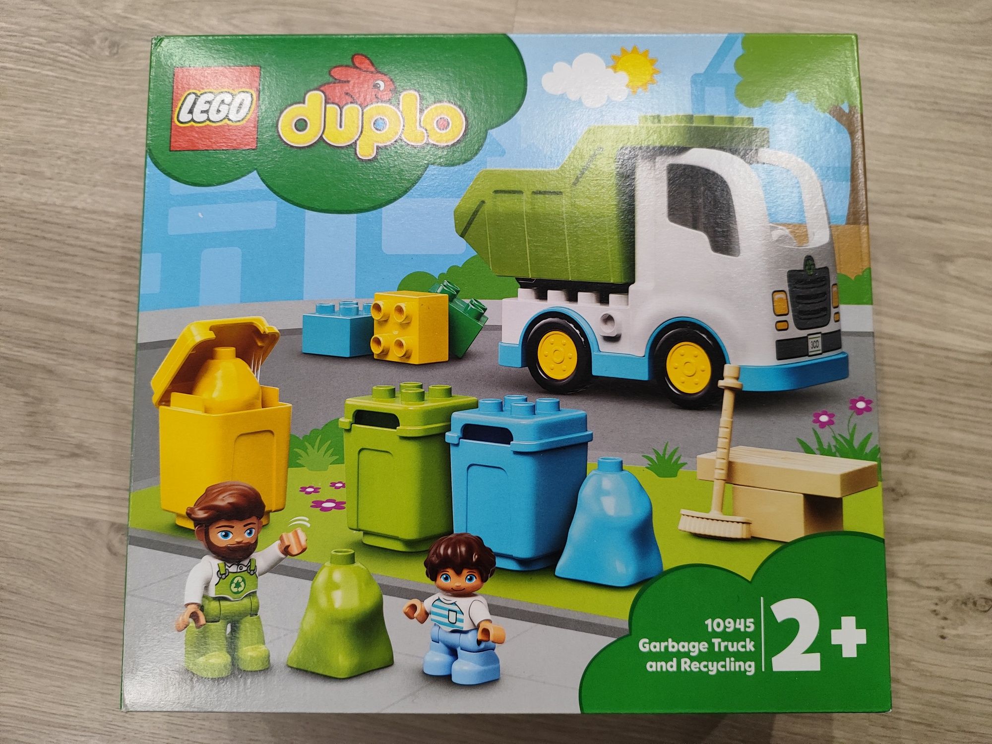Klocki LEGO Duplo Śmieciarka i recykling
