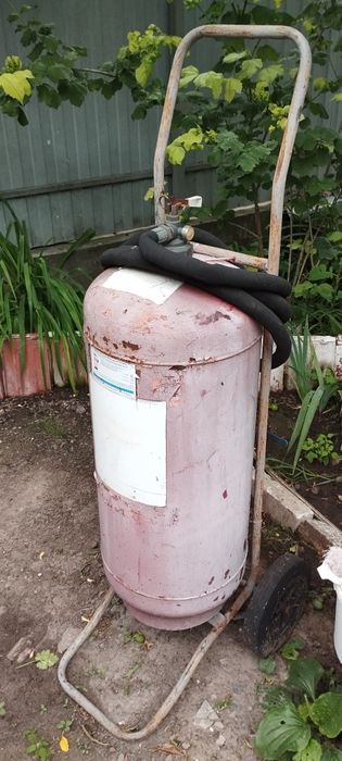 Вогнегасник ВП 50, можна використовувати як балон