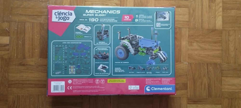 Laboratório de mecânica - Super Buggy da Clementoni