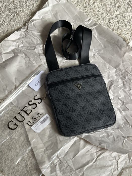 ТОП КАЧЕСТВО! Сумка мужская Guess Vezzola | Сумки Гесс